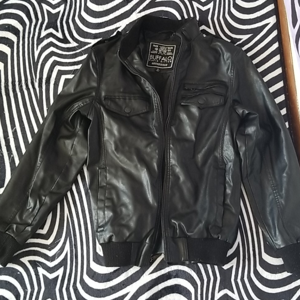 Buffalo David Bitton leather jacket!